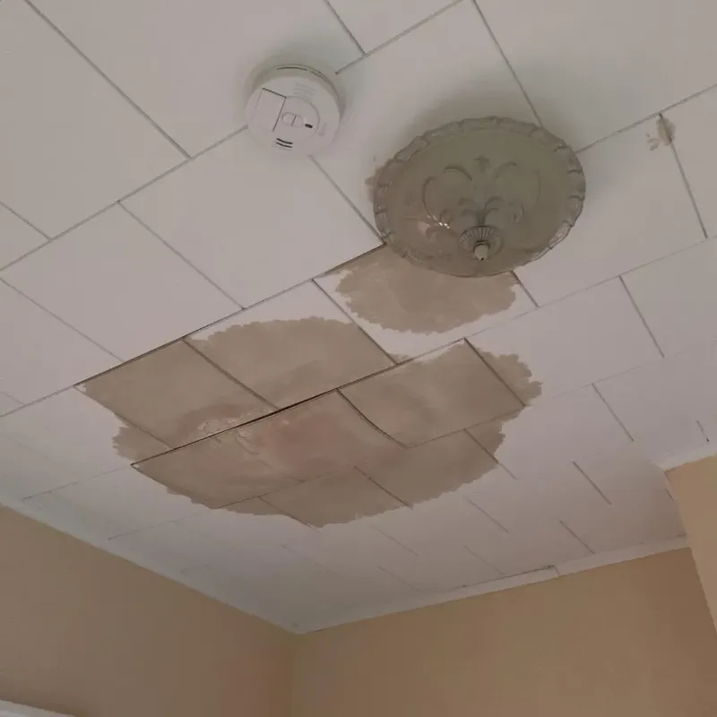 Ceiling Water Damage Repair in McClain County, OK